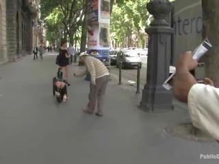 Great Young mistress brutally used In Public