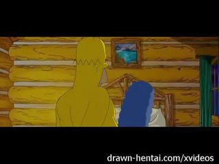Simpsons likainen elokuva - seksi elokuva yö